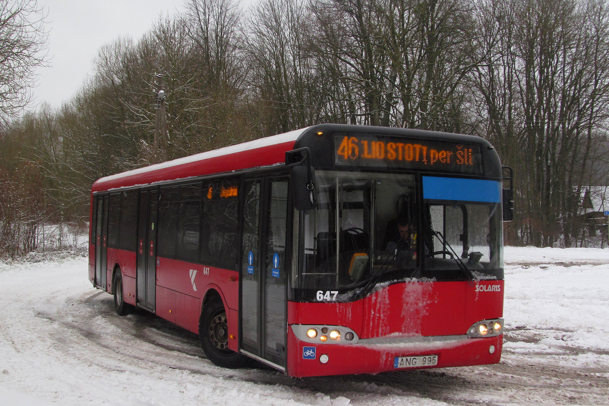 Литва, Solaris Urbino II 12 № 647