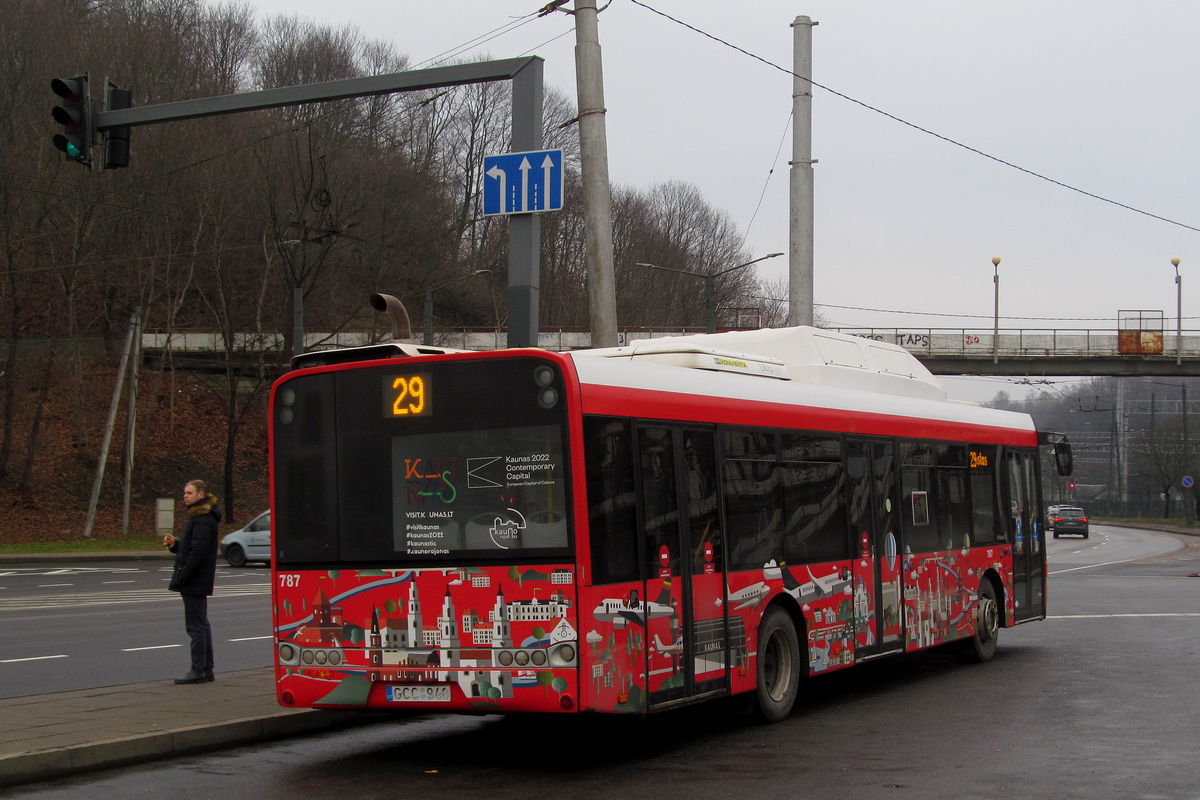 Литва, Solaris Urbino III 12 CNG № 787