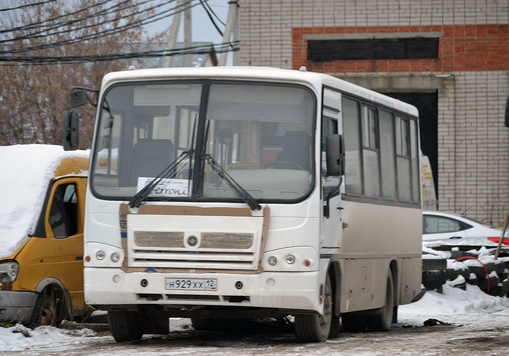 Марий Эл, ПАЗ-320402-05 № Н 929 ХХ 12