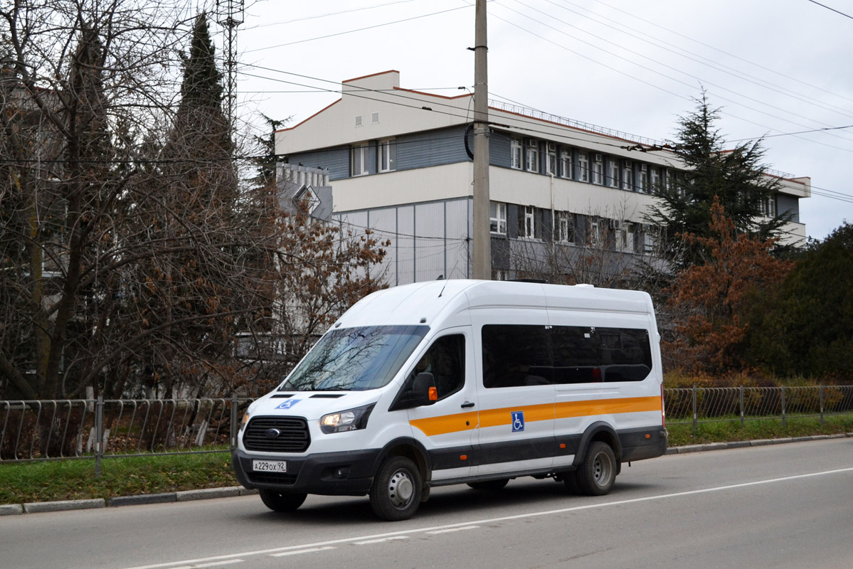 Севастополь, Нижегородец-2227 (Ford Transit FBD) № А 229 ОХ 92