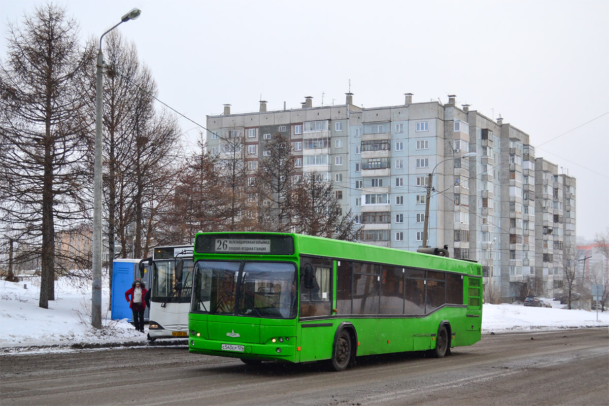 Красноярский край, МАЗ-103.476 № С 543 ЕР 124