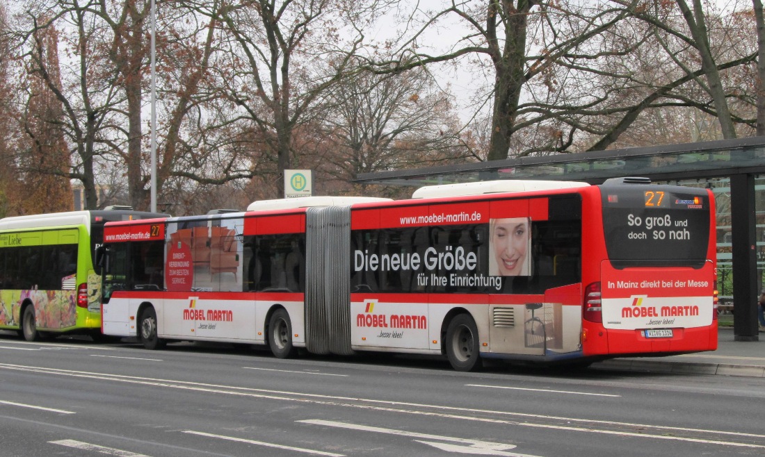 Гессен, Mercedes-Benz O530G Citaro facelift G № 314