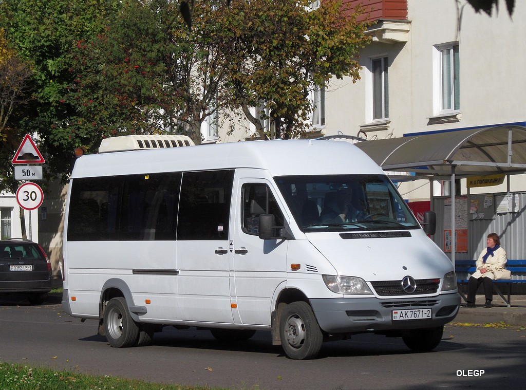 Витебская область, Mercedes-Benz Sprinter W904 408CDI № АК 7671-2