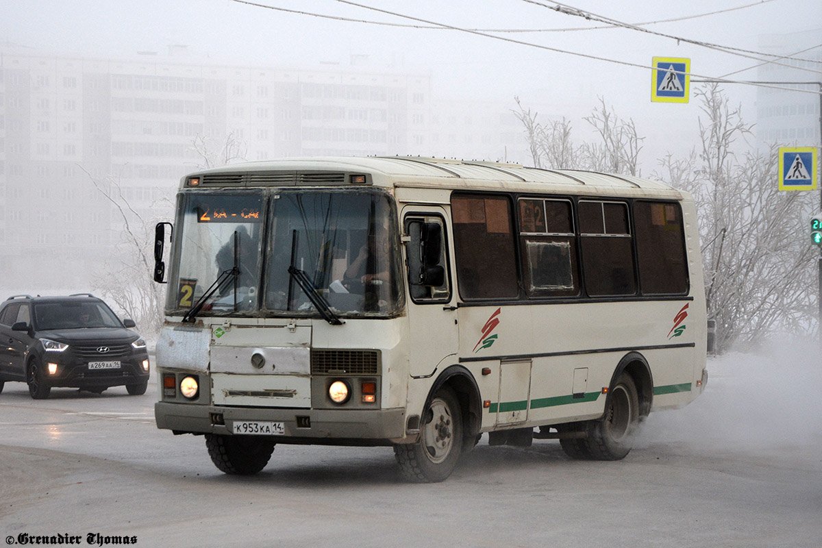 Саха (Якутия), ПАЗ-32054 № К 953 КА 14