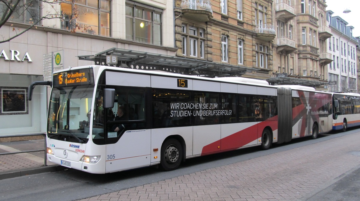 Гессен, Mercedes-Benz O530G Citaro facelift G № 305