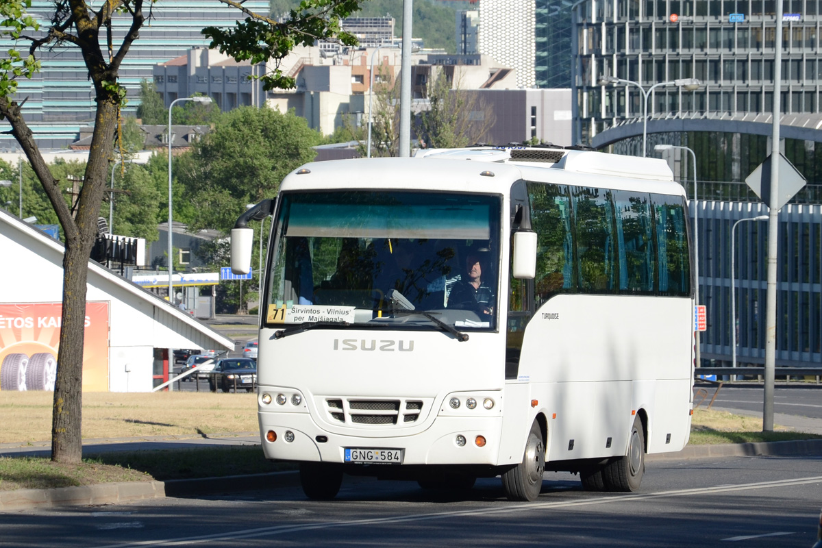 Литва, Anadolu Isuzu Turquoise № GNG 584