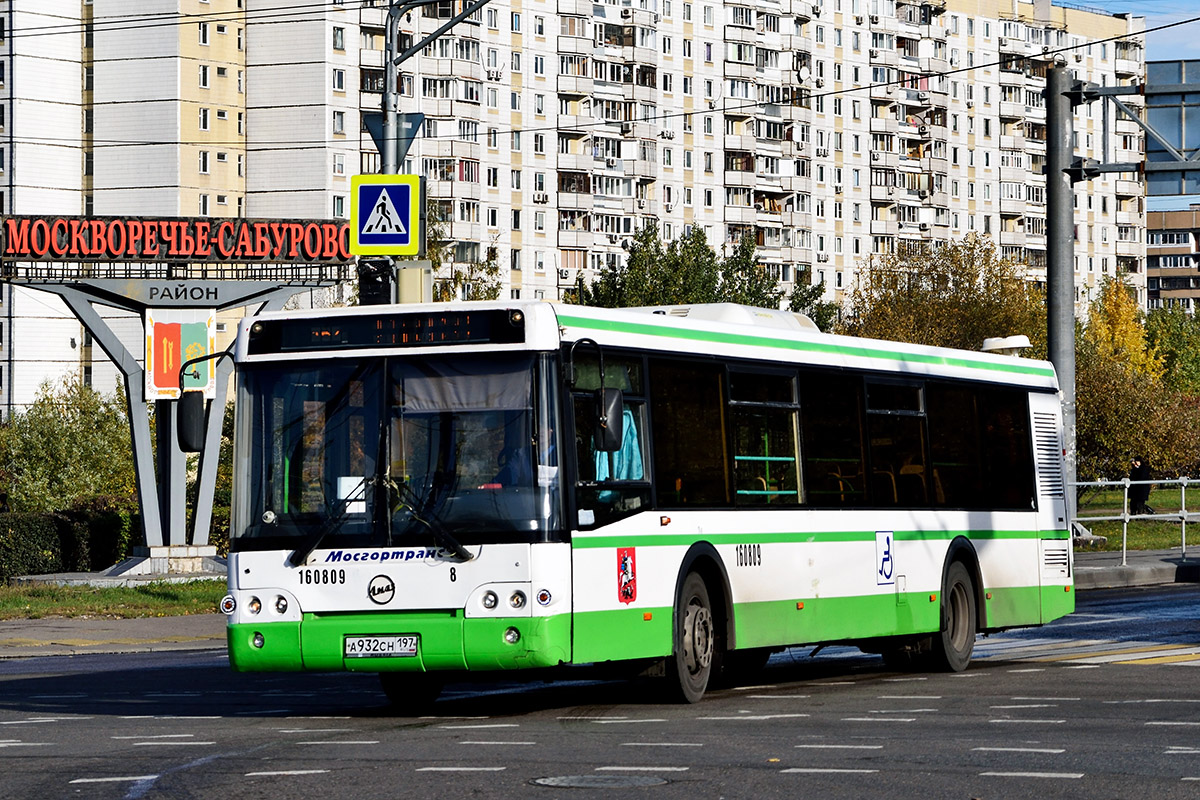 Москва, ЛиАЗ-5292.21 № 160809