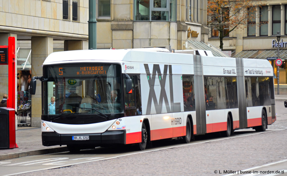 Гамбург, Hess lighTram BGGH-N2C Hybrid № 9202