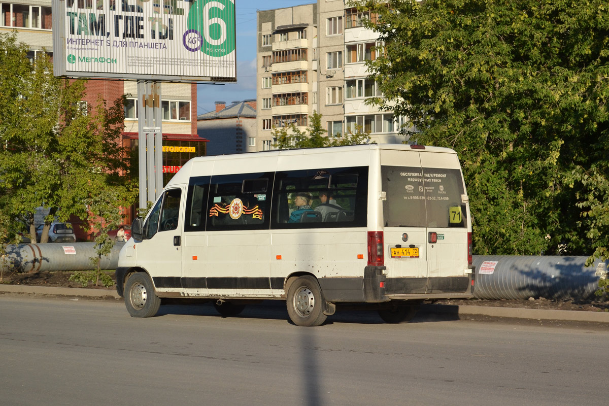 Тюменская область, FIAT Ducato 244 CSMMC-RLL, -RTL № АН 414 72