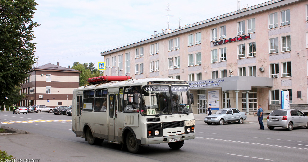 Томская область, ПАЗ-32054 № Н 938 СО 70