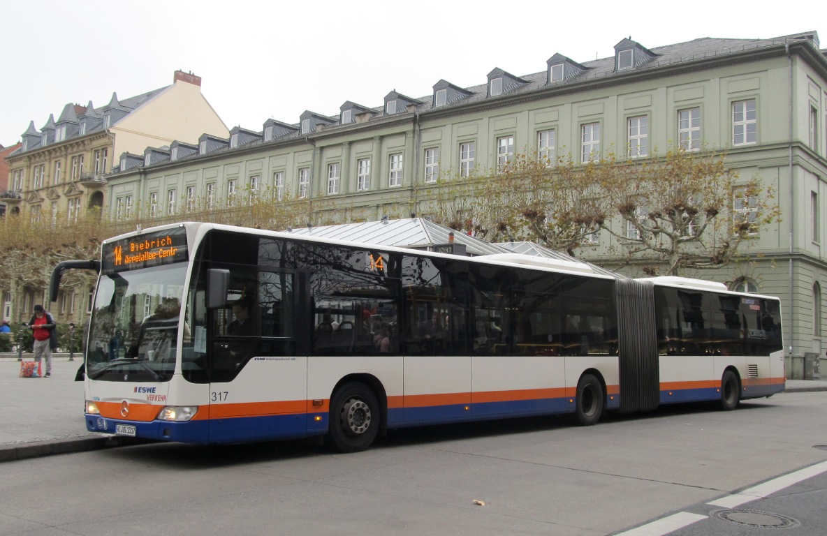 Гессен, Mercedes-Benz O530G Citaro facelift G № 317