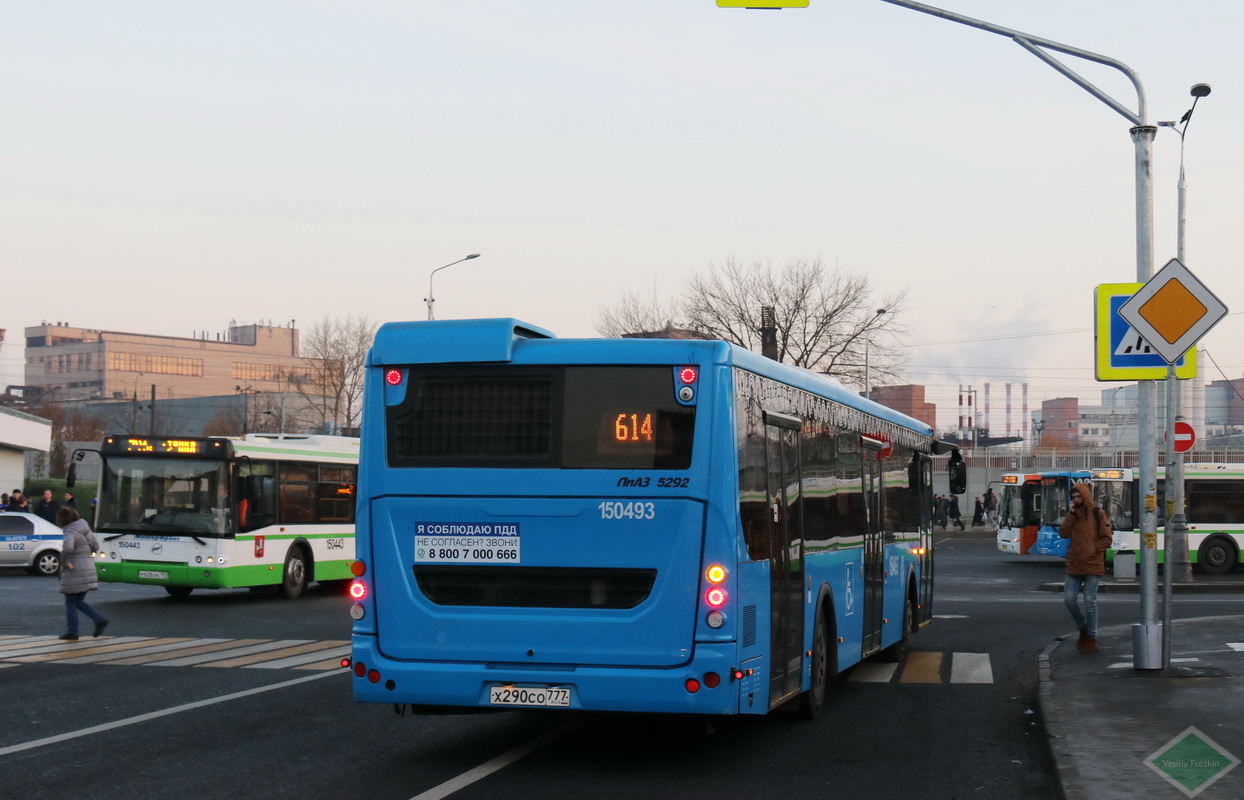 Москва, ЛиАЗ-5292.65 № 150493