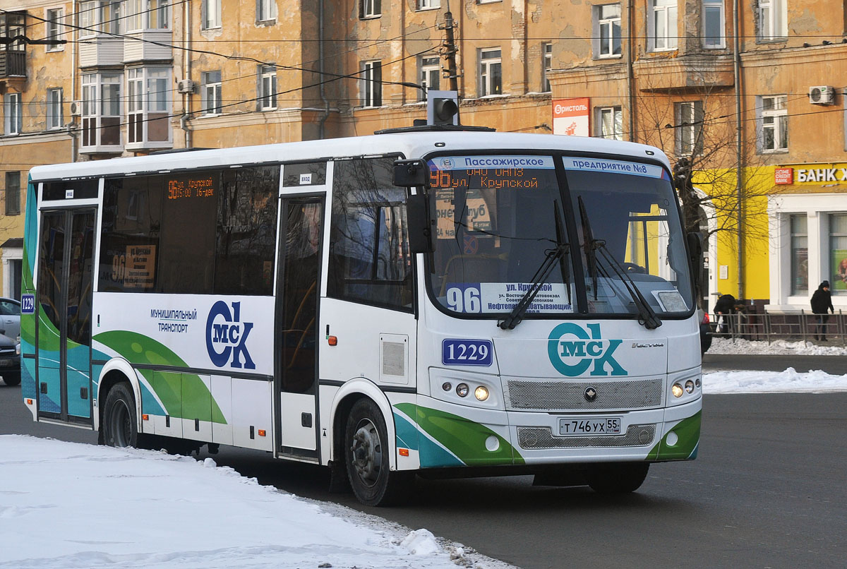 Омская область, ПАЗ-320414-04 "Вектор" (1-2) № 1229