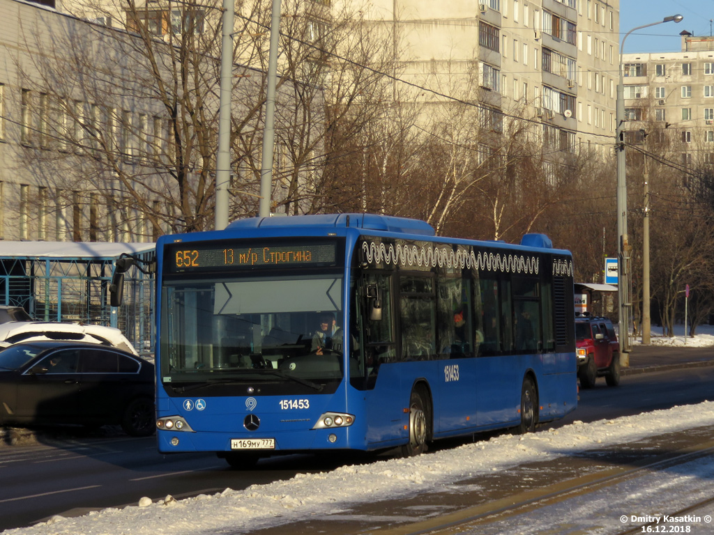 Москва, Mercedes-Benz Conecto II № 151453