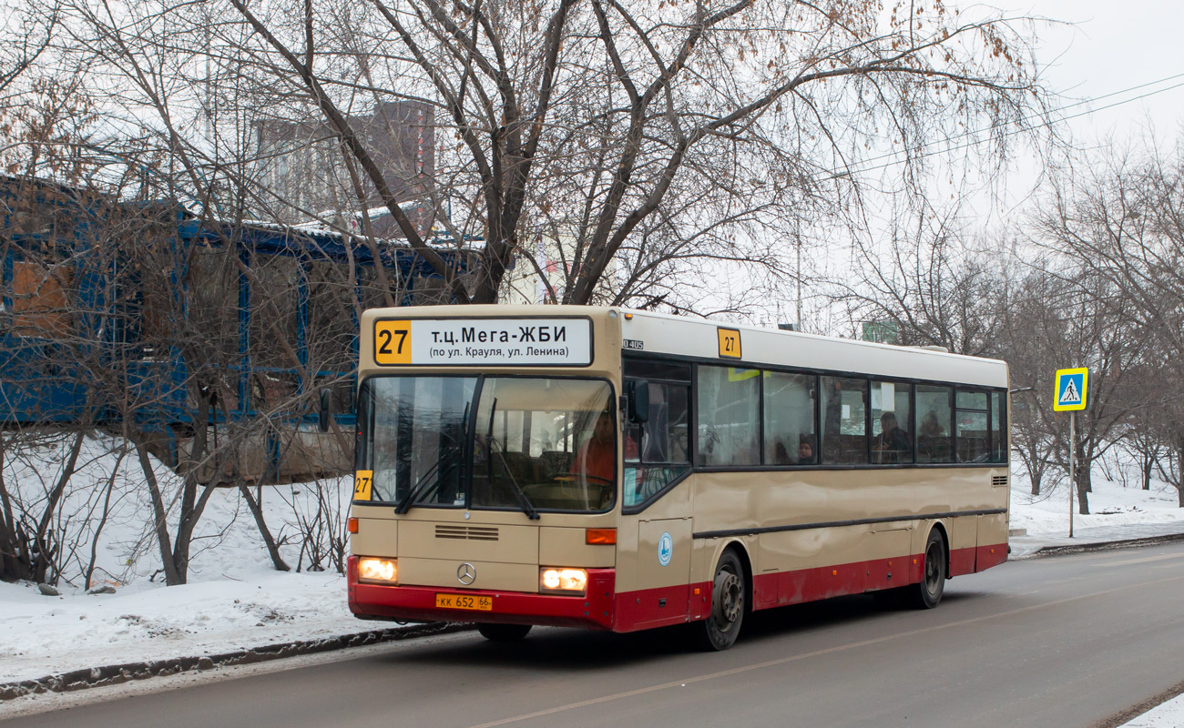 Свердловская область, Mercedes-Benz O405 № КК 652 66