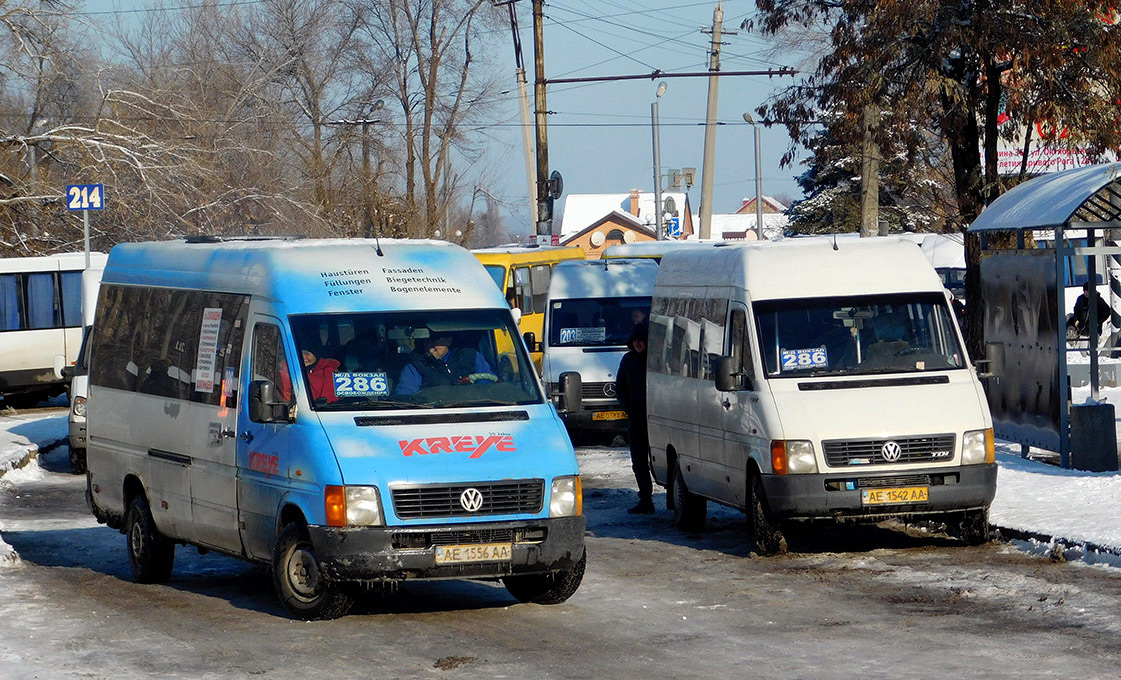 Dnipropetrovská oblast, Volkswagen LT35 č. 63327; Dnipropetrovská oblast, Volkswagen LT35 č. 63326