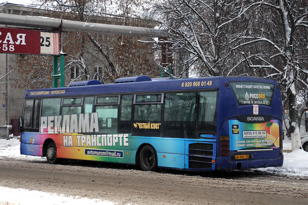 Владимирская область, Scania OmniLink I (Скания-Питер) № ВМ 842 33 — Фото —  Автобусный транспорт