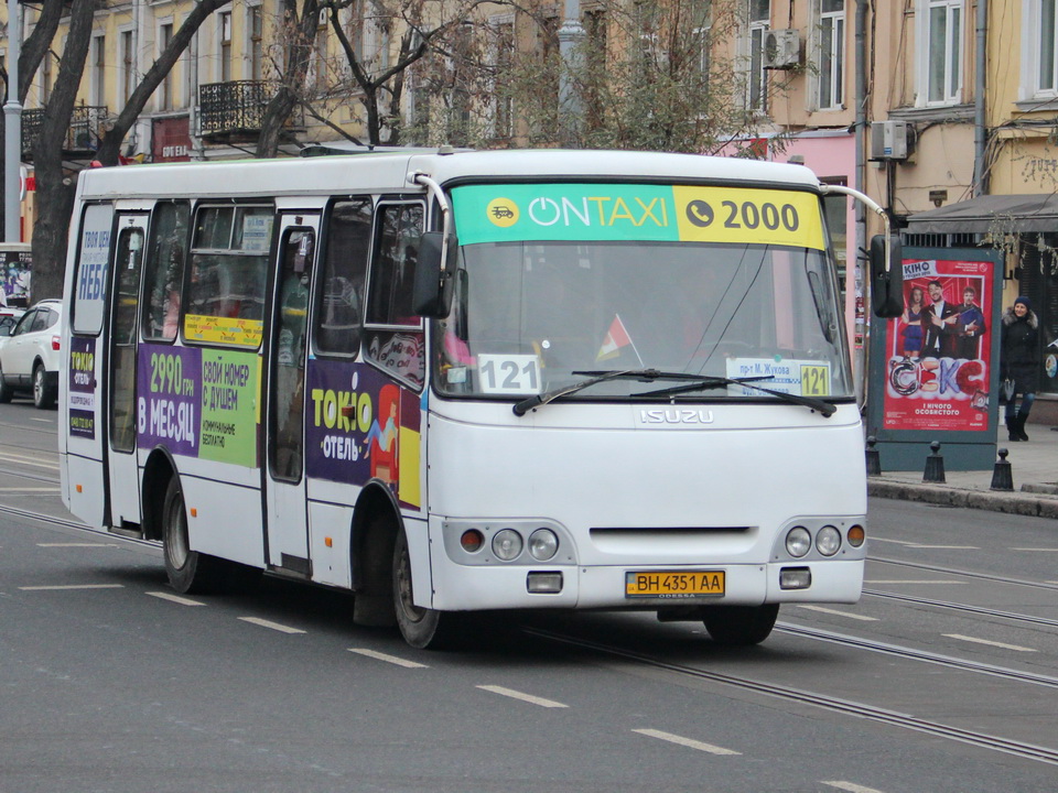 Одесская область, Богдан А09202 (ЛуАЗ) № BH 4351 AA