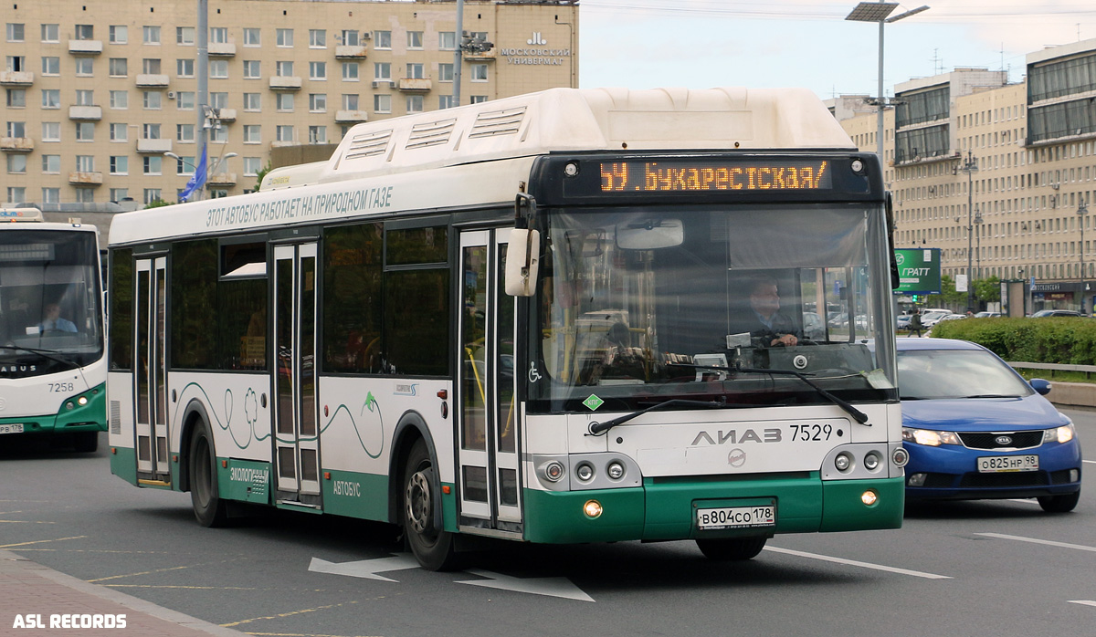 Санкт-Петербург, ЛиАЗ-5292.71 № 7529