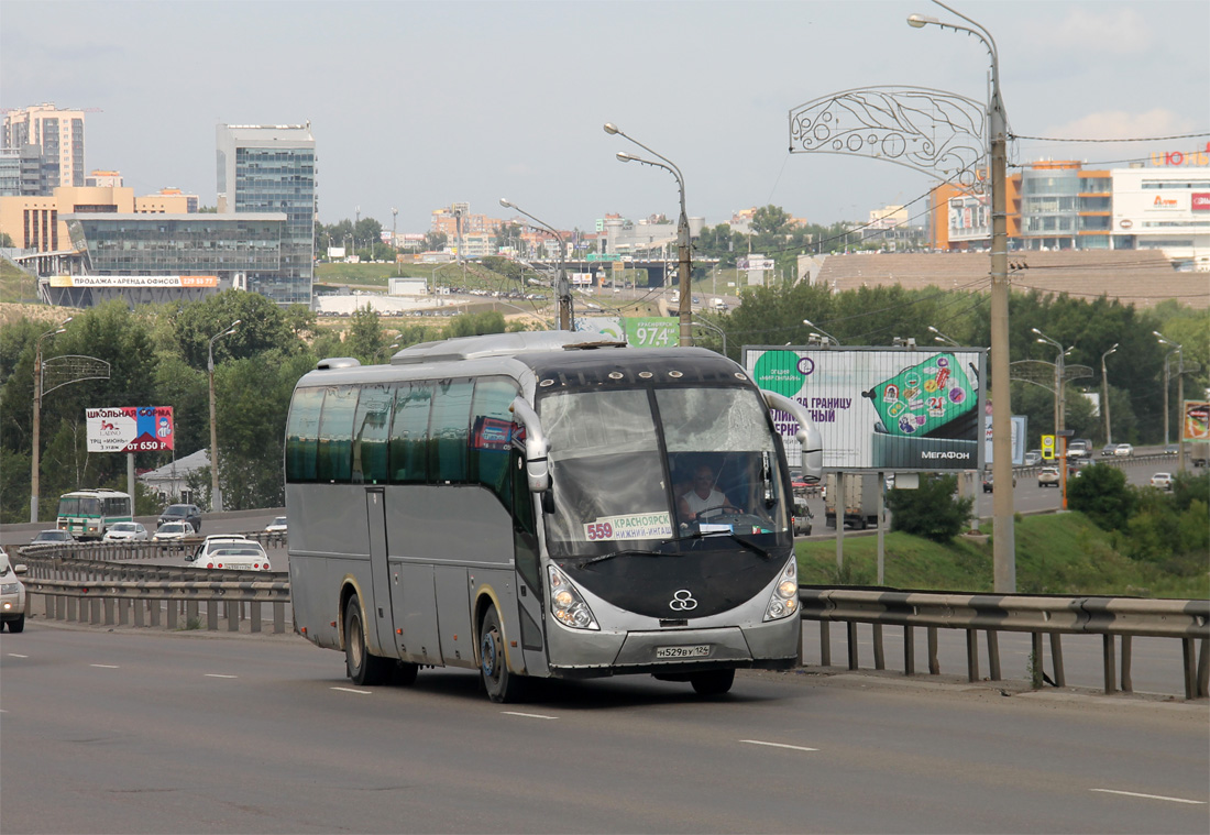 Красноярский край, Shuchi YTK6126 № Н 529 ВУ 124