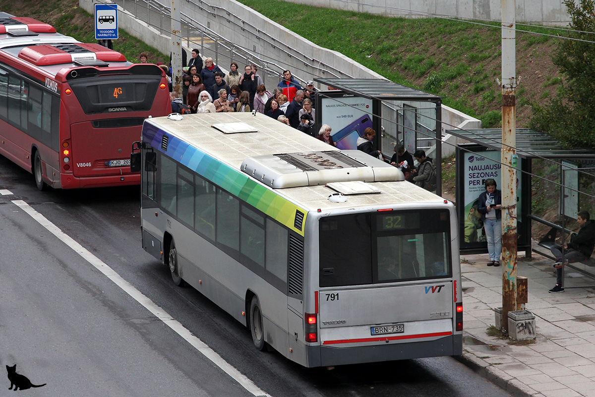 Литва, Volvo 7700 № 791