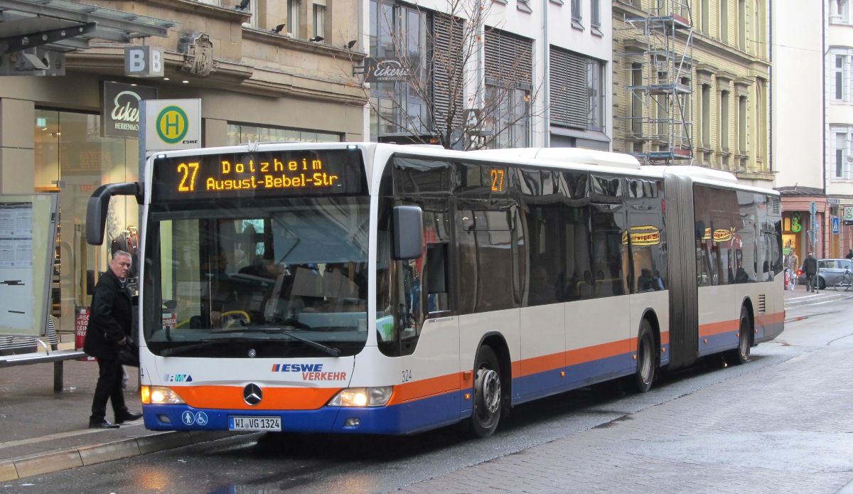 Гессен, Mercedes-Benz O530G Citaro facelift G № 324