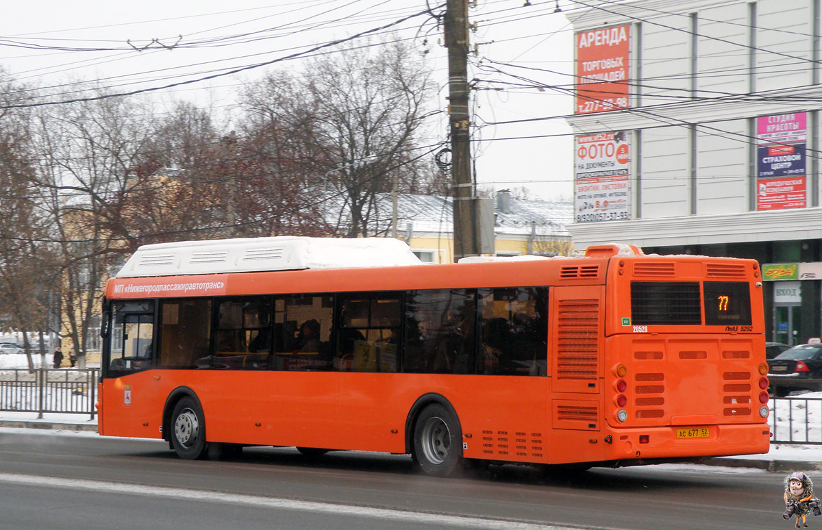 Нижегородская область, ЛиАЗ-5292.67 (CNG) № 20528