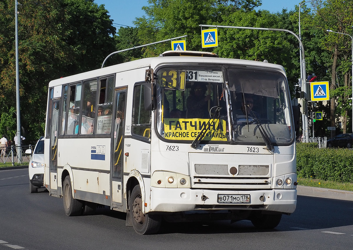 Ленинградская область, ПАЗ-320412-05 № 7623