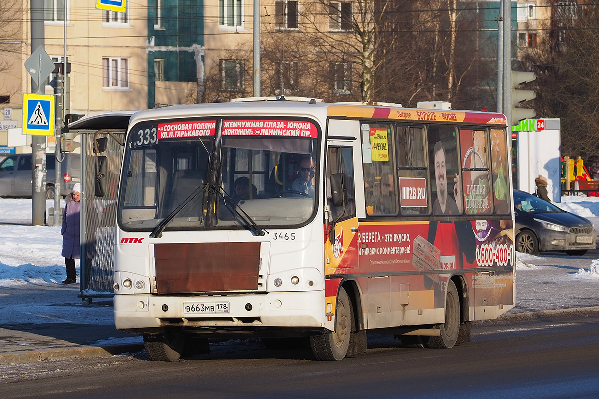 Санкт-Петербург, ПАЗ-320402-05 № n465