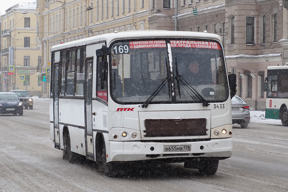 Санкт-Петербург, ПАЗ-320402-05 № n433