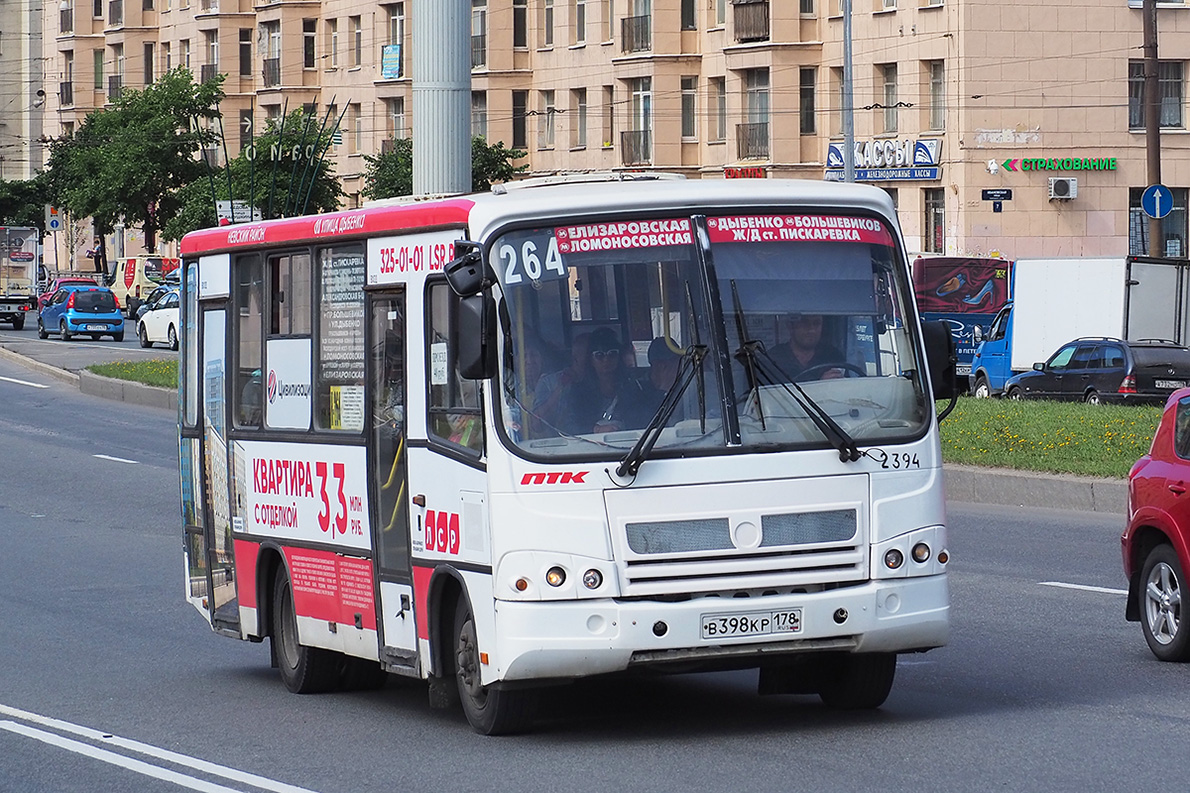 Санкт-Петербург, ПАЗ-320402-05 № n394