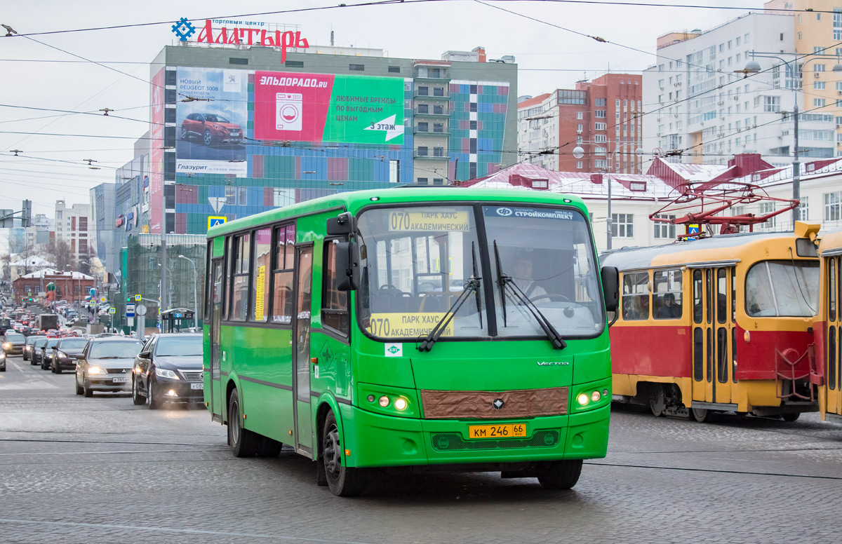 Свердловская область, ПАЗ-320412-14 "Вектор" № КМ 246 66