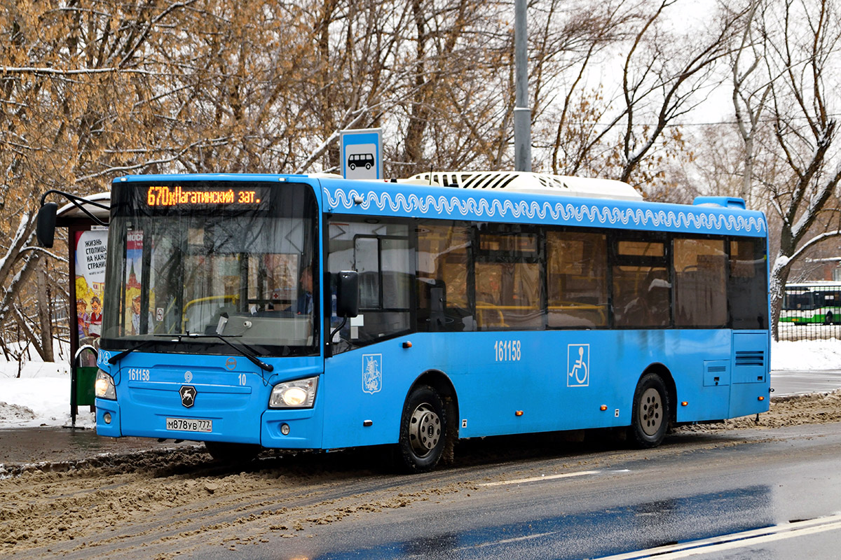 Moskau, LiAZ-4292.60 (1-2-1) Nr. 161158