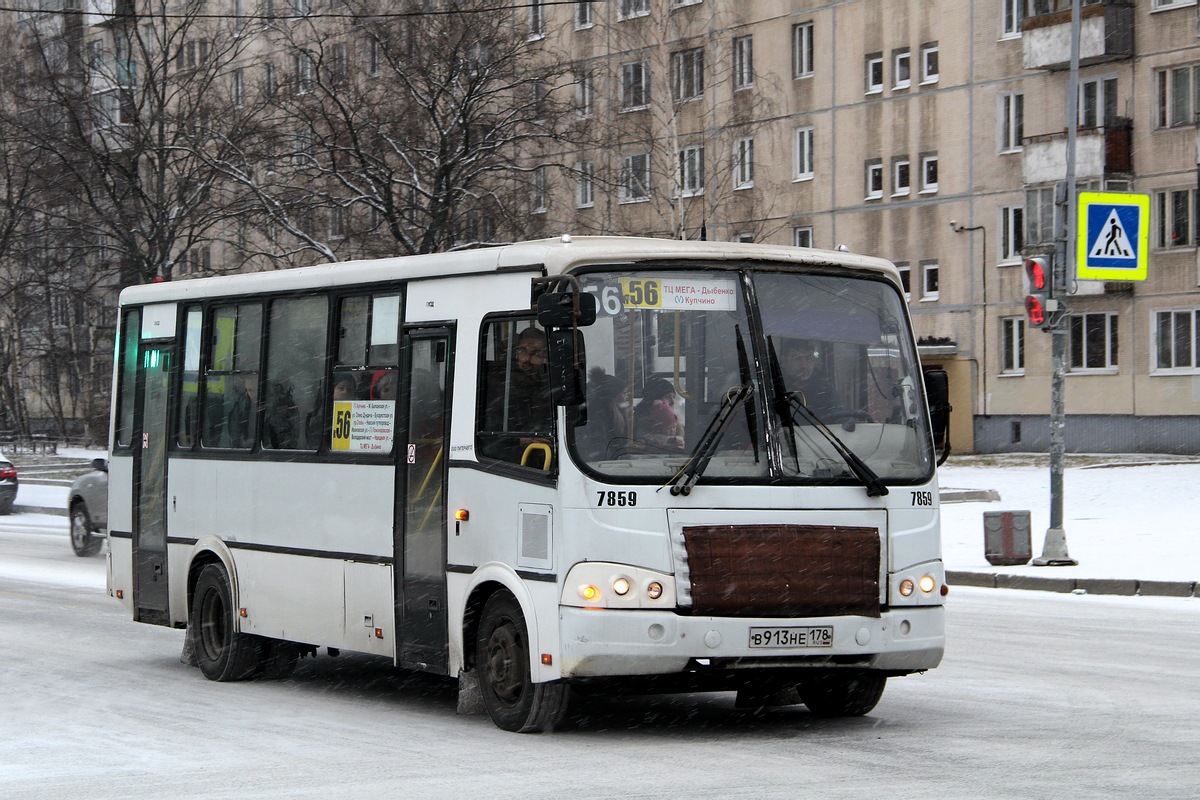 Санкт-Петербург, ПАЗ-320412-05 № 7859