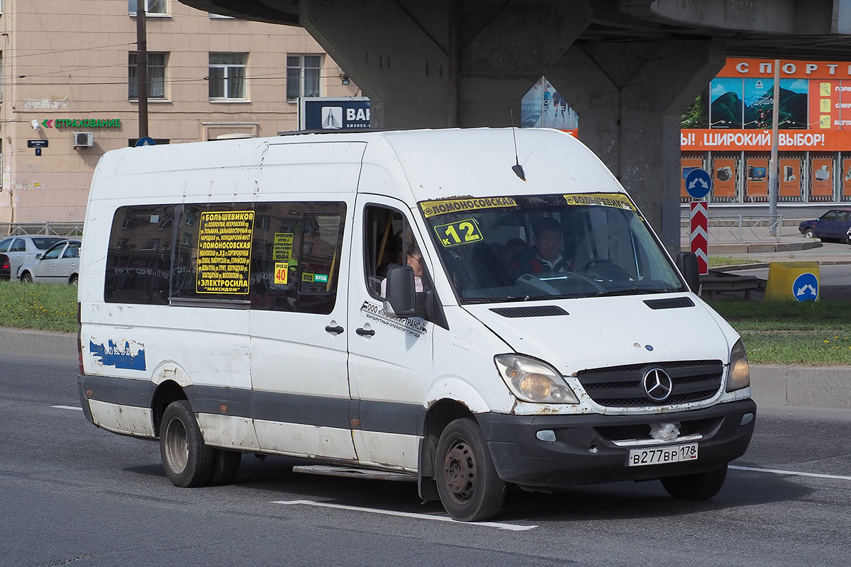 Санкт-Петербург, Луидор-22360C (MB Sprinter) № В 277 ВР 178