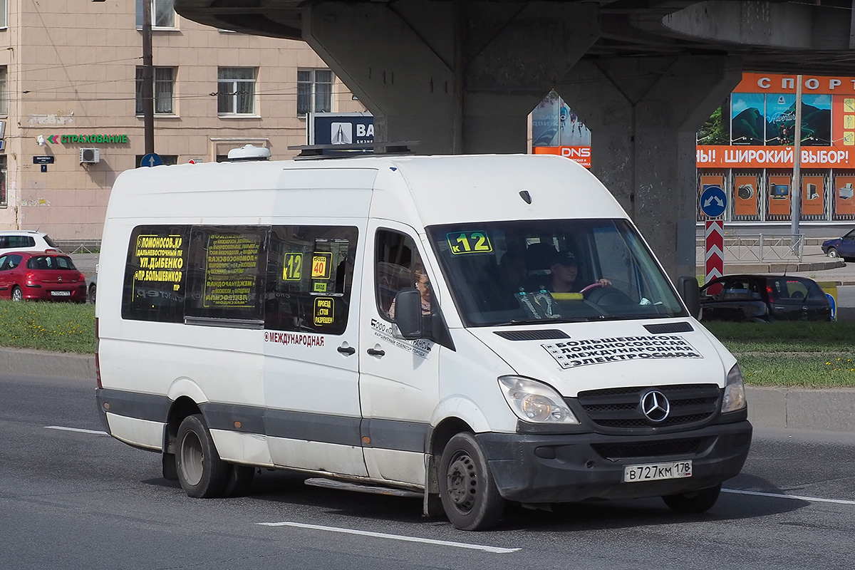 Санкт-Петербург, Луидор-22360C (MB Sprinter) № В 727 КМ 178