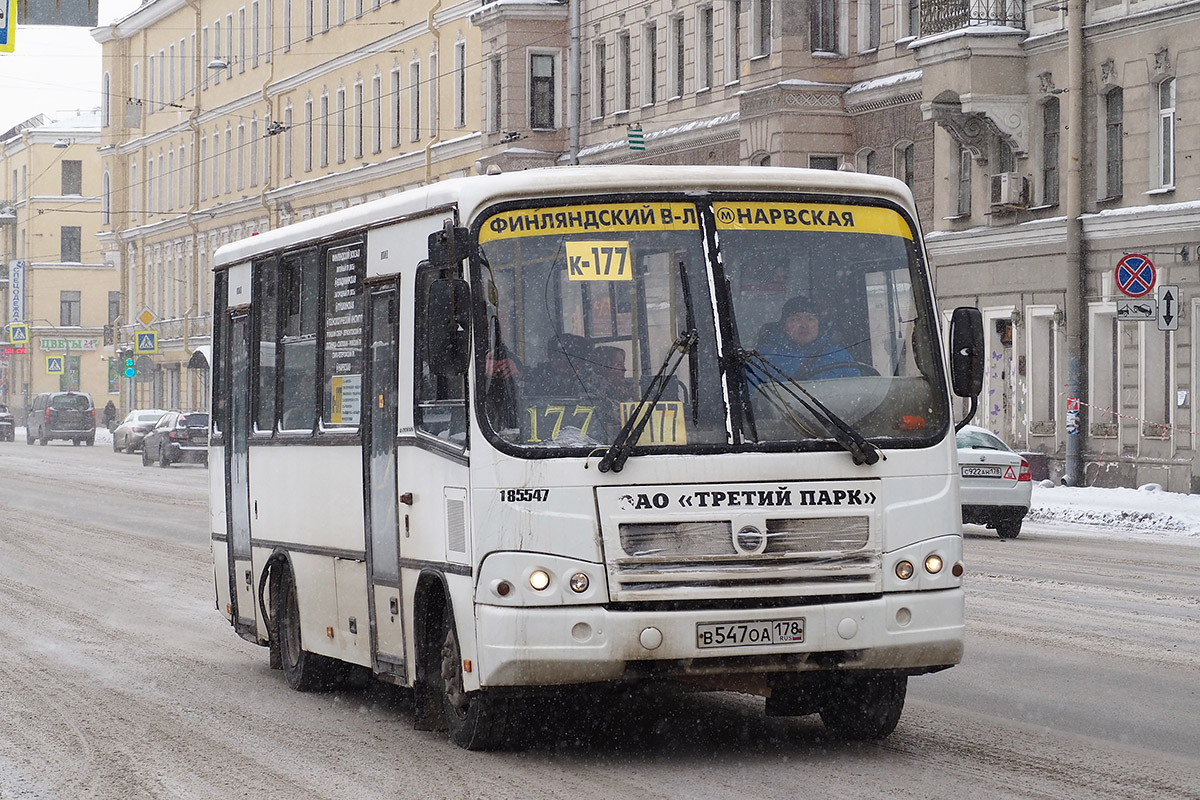 Санкт-Петербург, ПАЗ-320402-05 № В 547 ОА 178