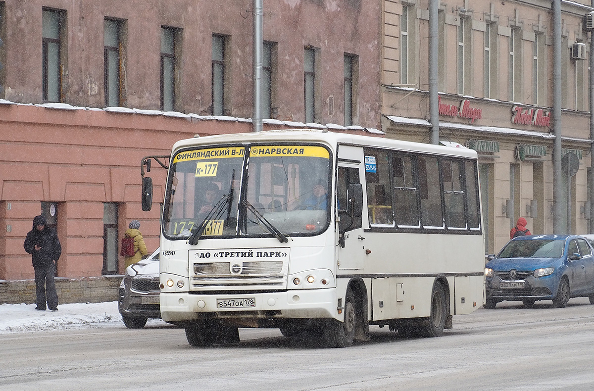 Санкт-Петербург, ПАЗ-320402-05 № В 547 ОА 178