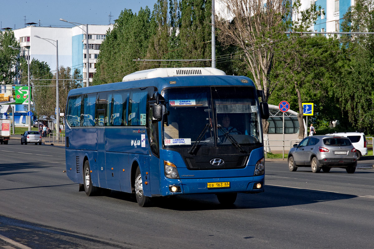 Самарская область, Hyundai Universe Space Luxury № ЕВ 163 63