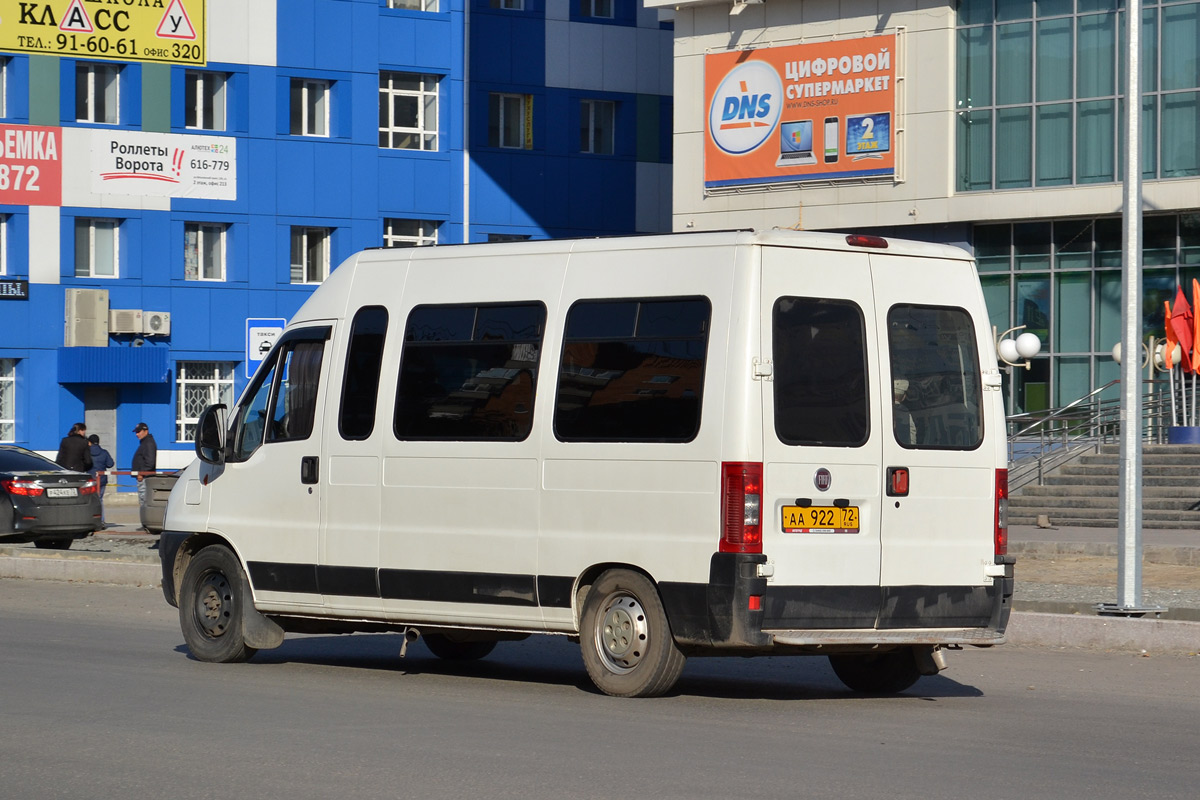 Тюменская область, FIAT Ducato 244 CSMMC, -RT № АА 922 72 — Фото —  Автобусный транспорт