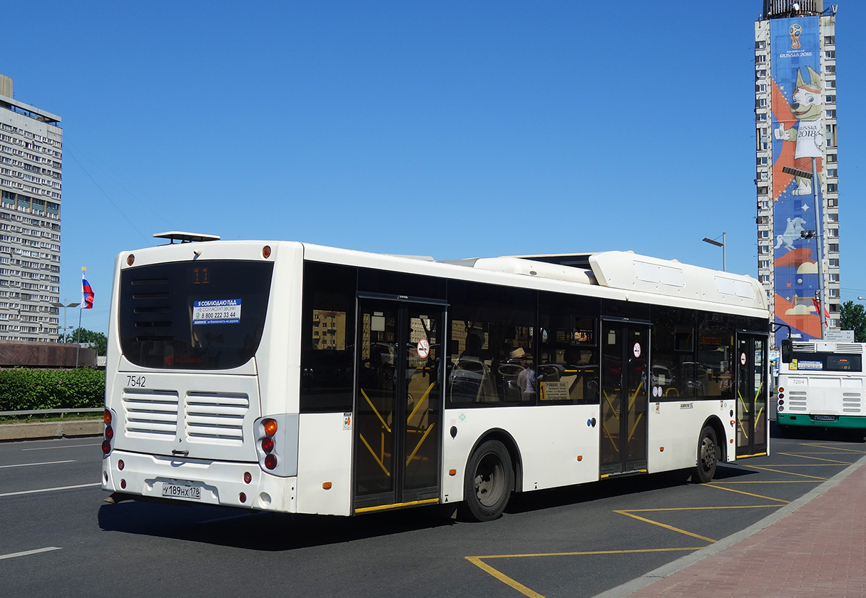 Санкт-Петербург, Volgabus-5270.G2 (CNG) № 7542