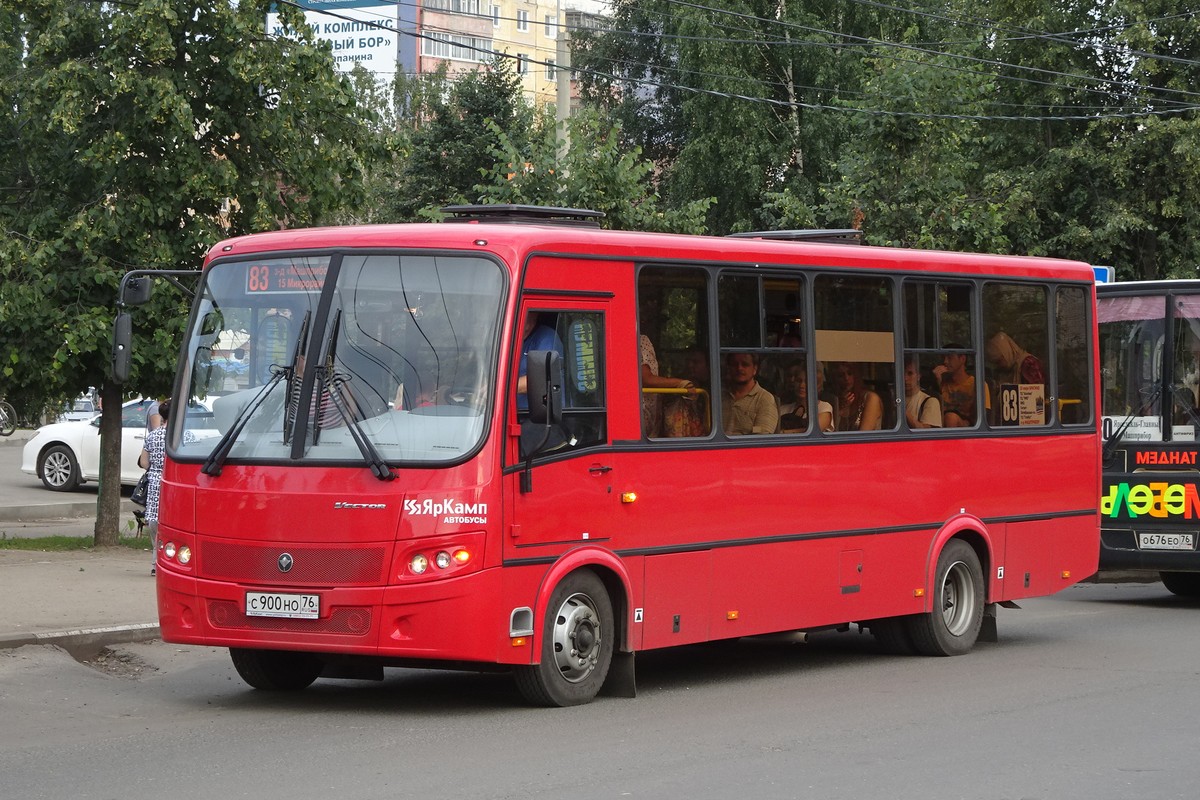 Ярославская область, ПАЗ-320412-04 "Вектор" № С 900 НО 76