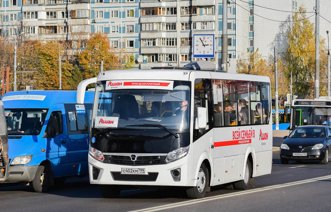 Москва, ПАЗ-320435-04 "Vector Next" № С 402 КМ 799