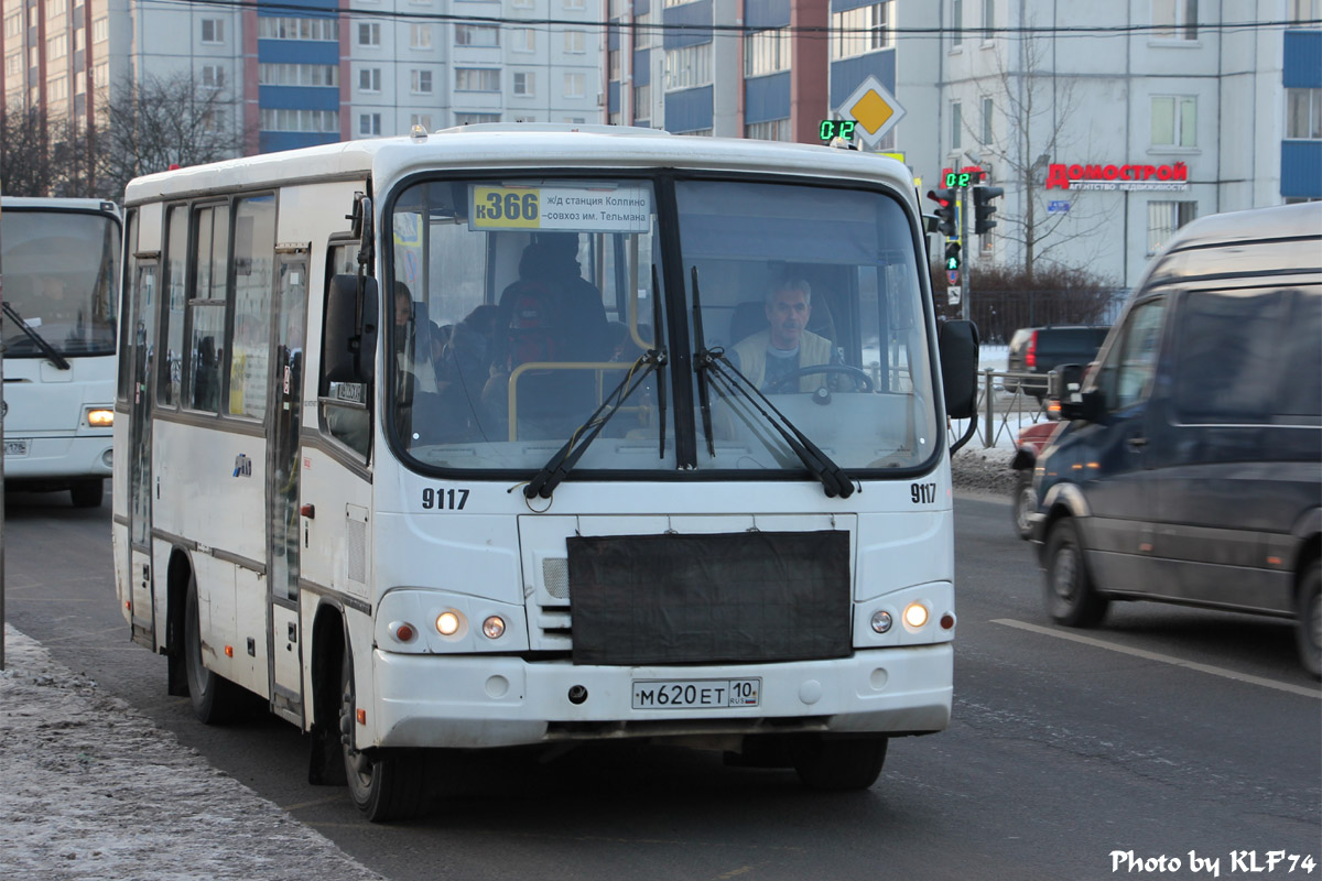 Санкт-Петербург, ПАЗ-320402-05 № 9117