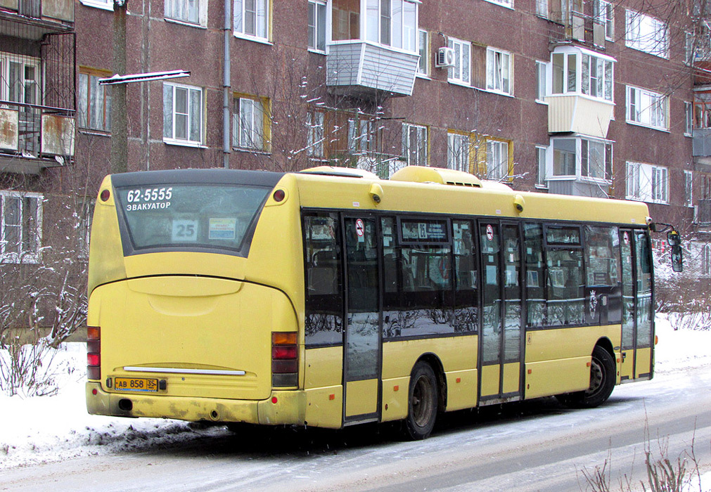 Вологодская область, Scania OmniLink I (Скания-Питер) № АВ 858 35