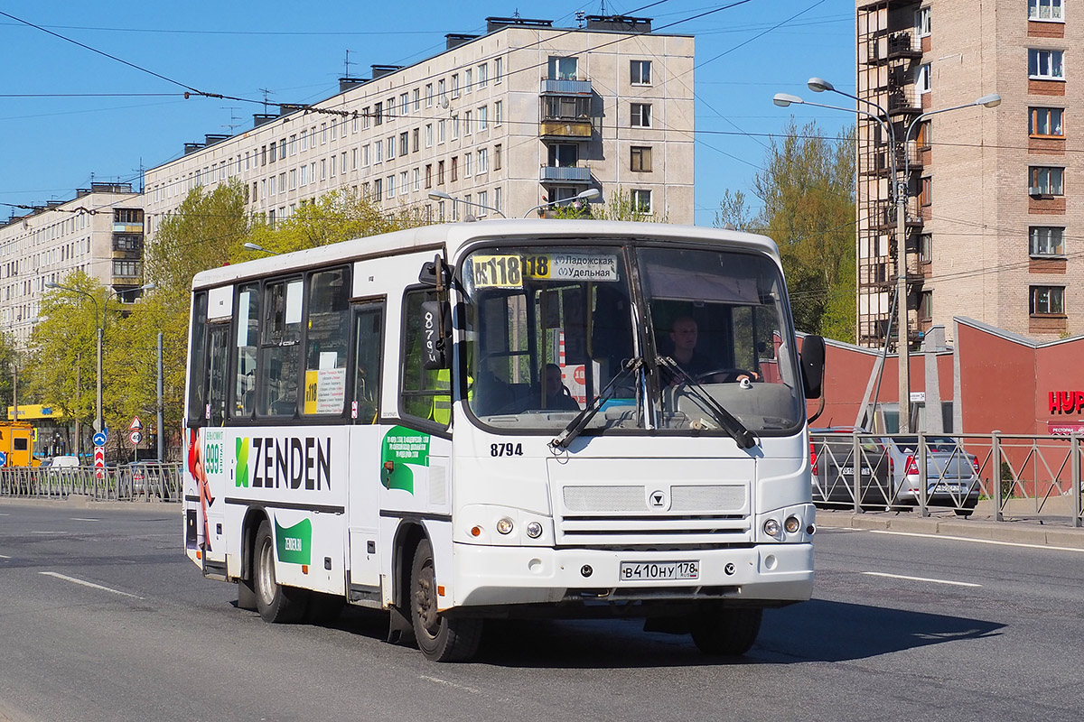 Санкт-Петербург, ПАЗ-320402-05 № 8794