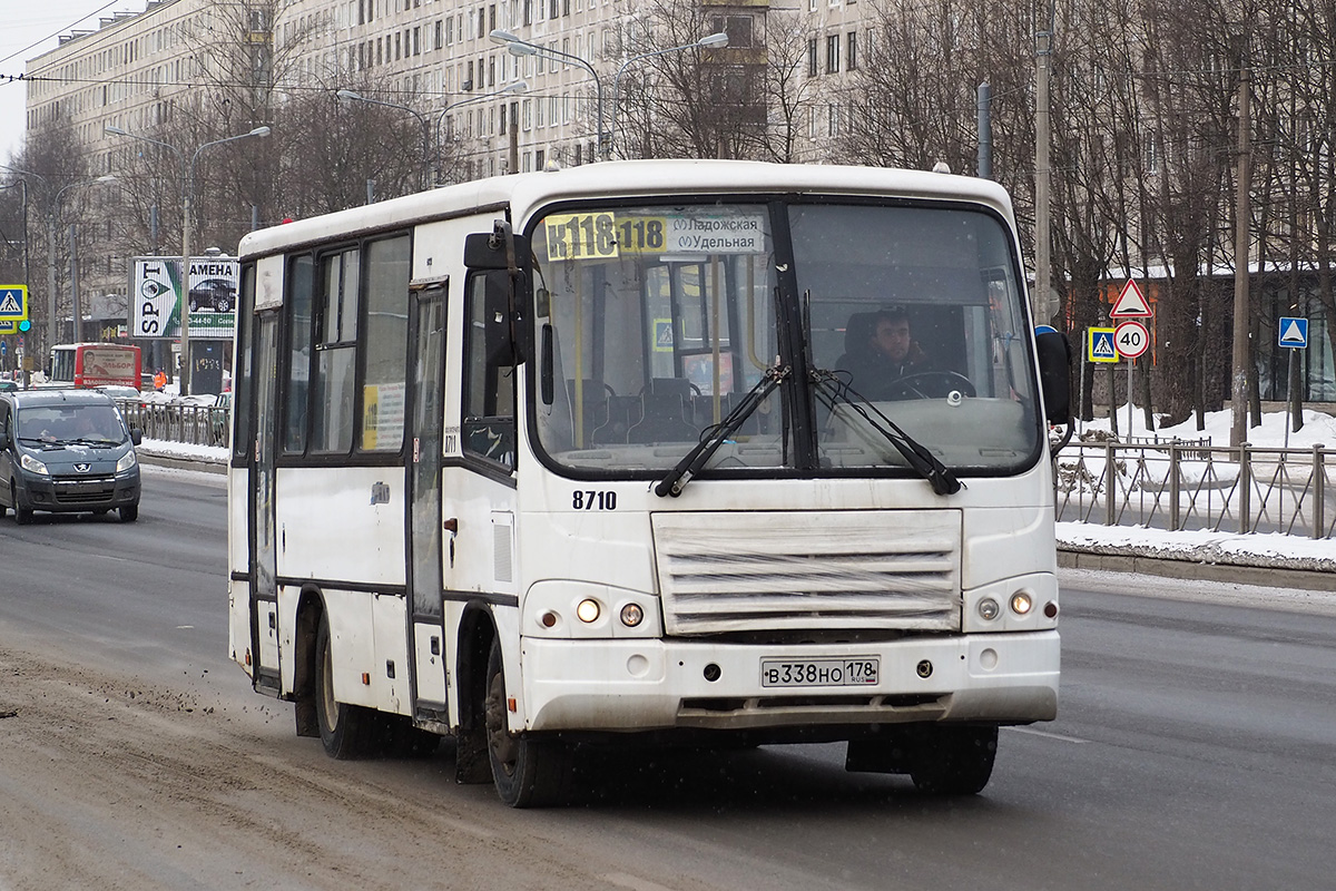 Санкт-Петербург, ПАЗ-320402-05 № 8710