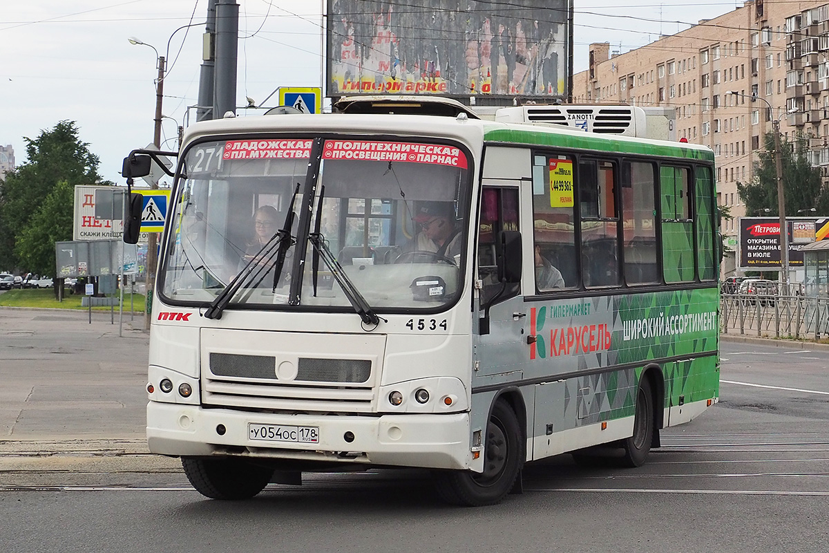 Санкт-Петербург, ПАЗ-320402-03 № n534