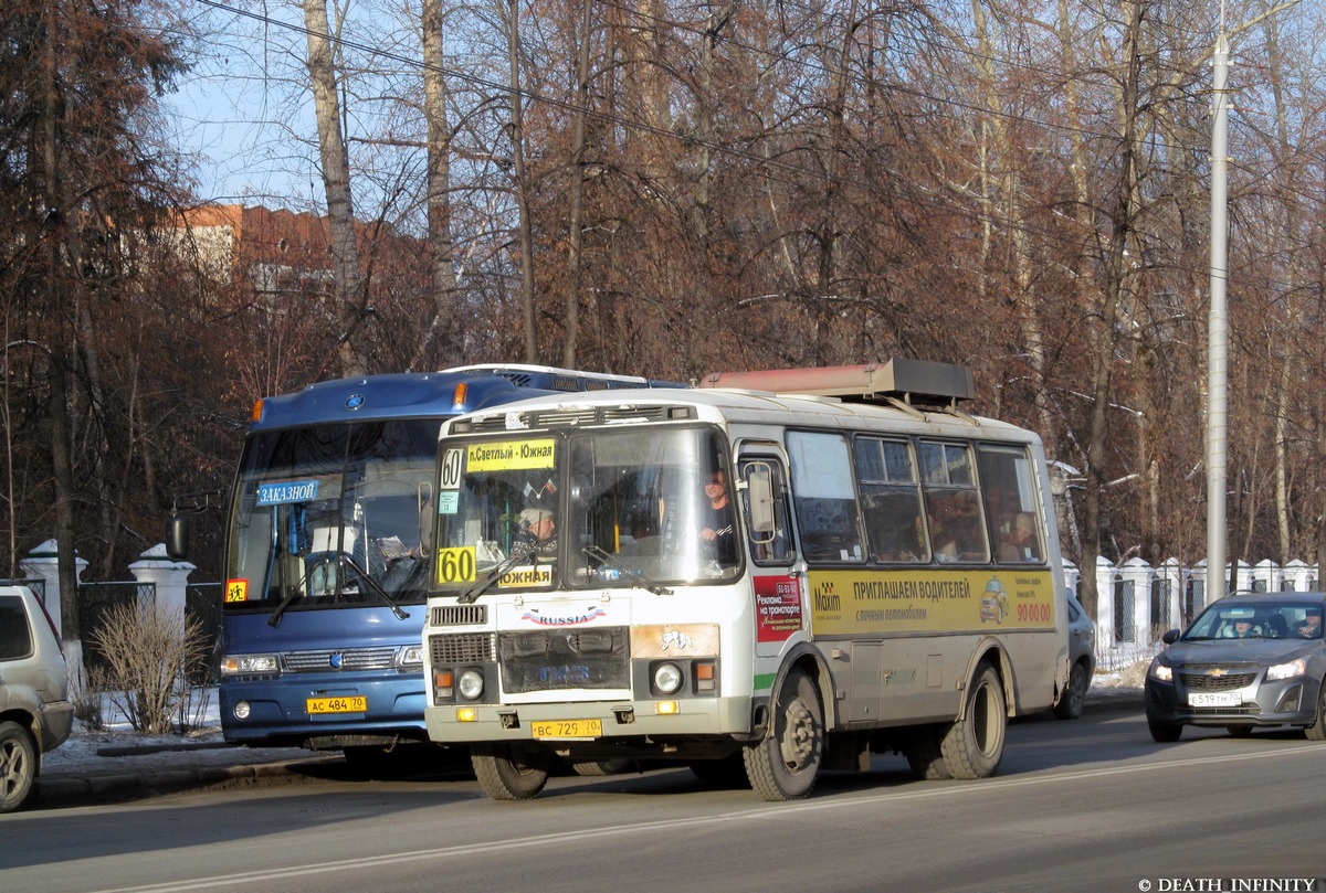 Томская область, ПАЗ-32054 № ВС 729 70