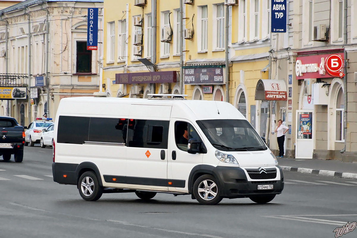 Мордовия, Авто Вектор 454222 (Citroёn Jumper) № Е 134 МЕ 152 — Фото —  Автобусный транспорт